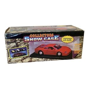 Collector's Show Case Polyfect Display Holder Accomodates 1:24 & 1:64 Vehicles